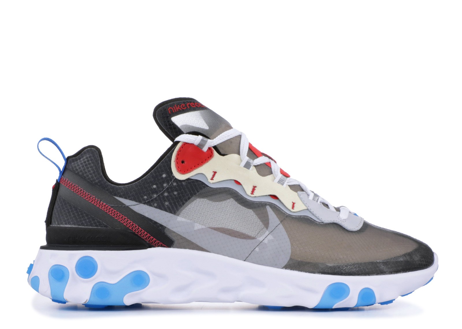 dark grey nike react