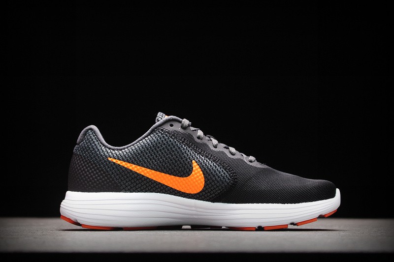 orange and white shoes nike