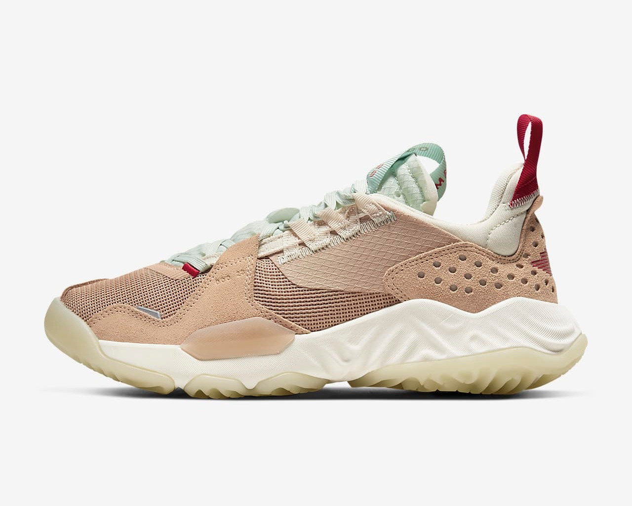 jordan delta vachetta tan on feet