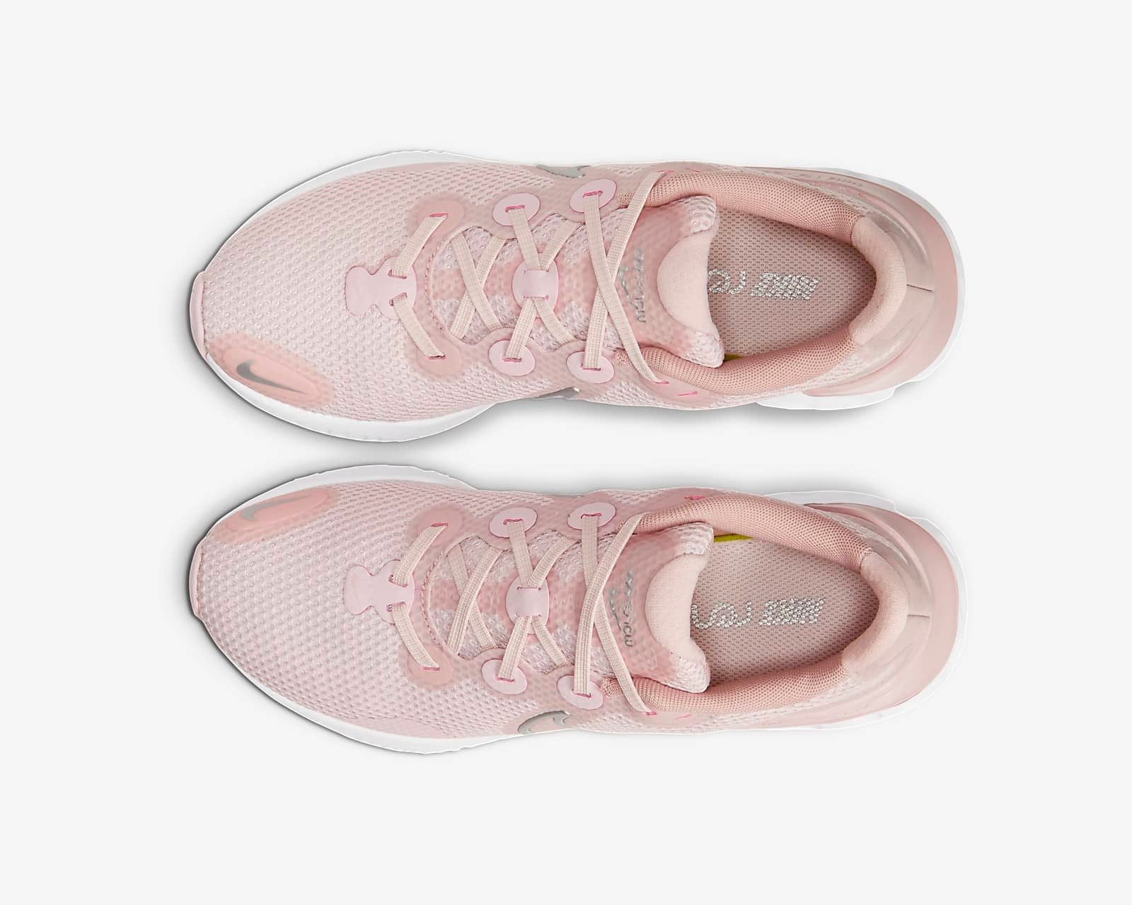 nike renew run barely rose