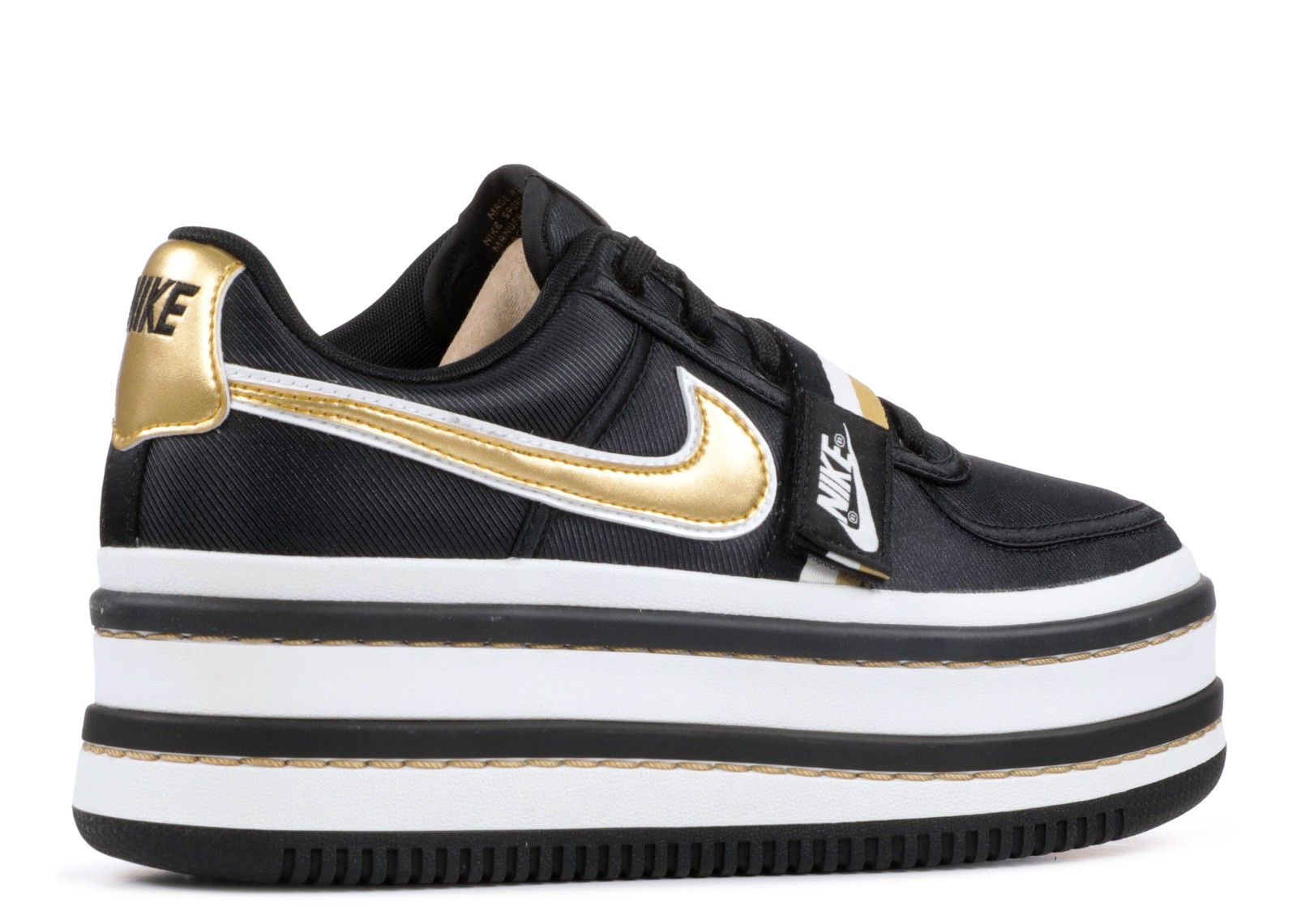nike black and metallic gold