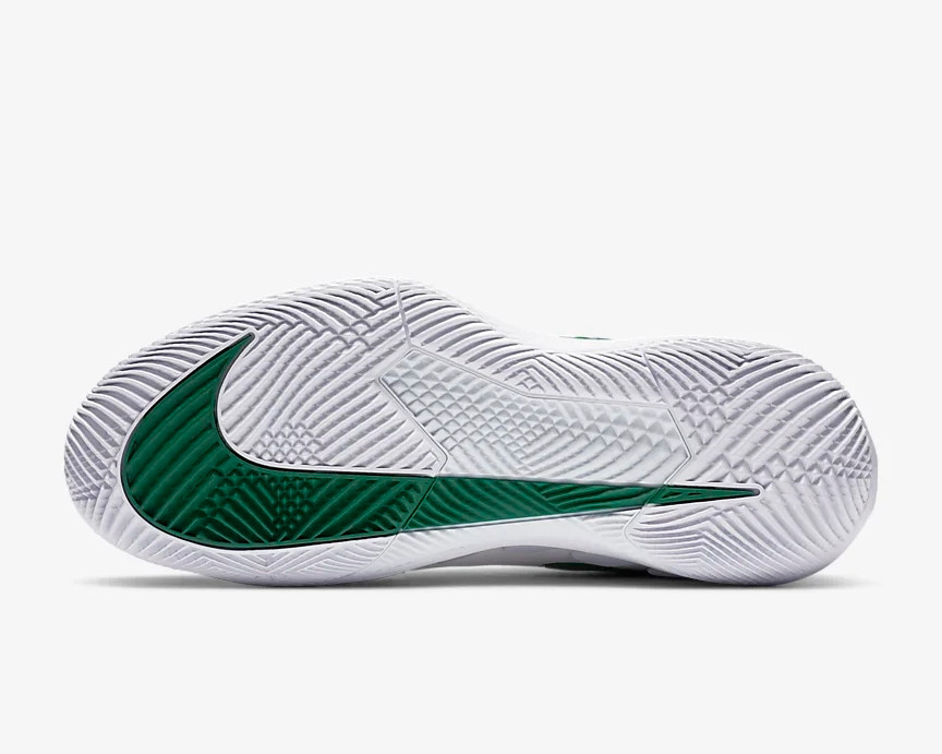 Wmns Nike Court Air Zoom Vapor X Knit White Green AR8835-111 - Febbuy