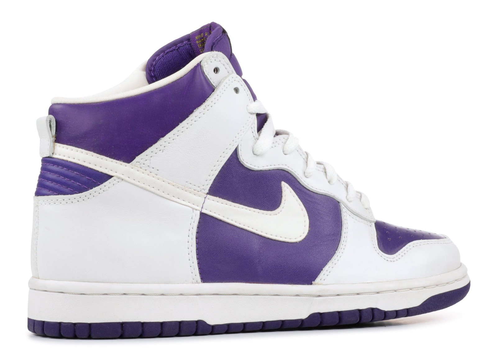 purple varsity dunk high