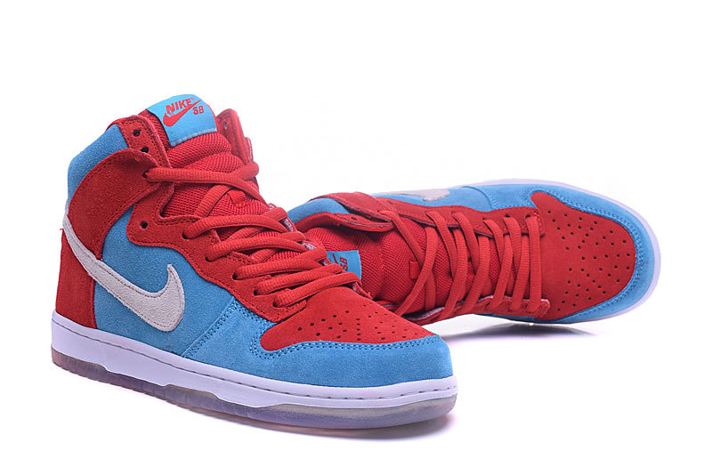 nike sb red white and blue