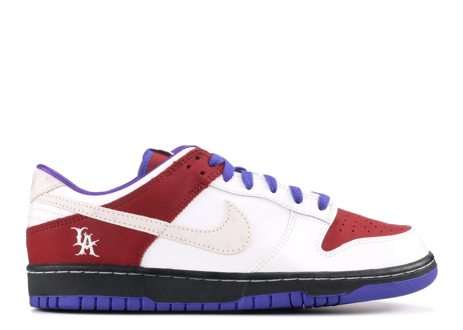 Dunk Low Id White Dunk Los Angeles Purple White Mustard 313466992 Febbuy