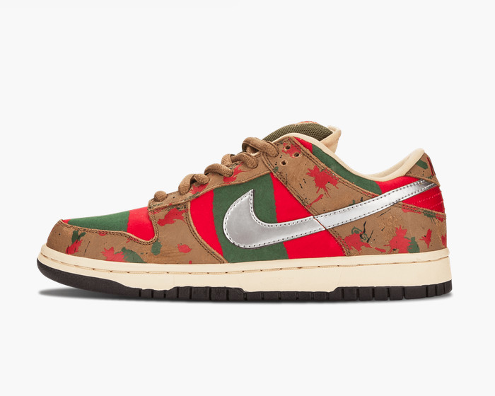 Nike Dunk Low Premium SB Freddy Kruger Sample Mens Shoes 313170-301 ...