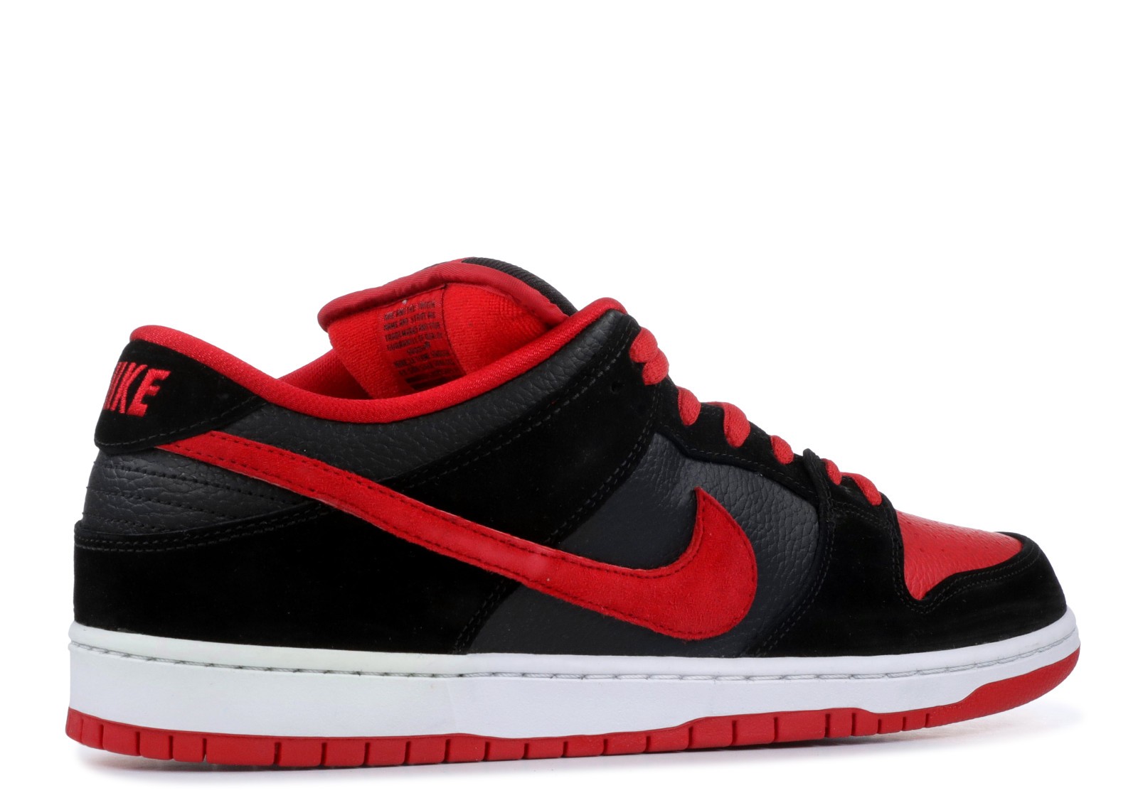 Nike SB Dunk Low Pro BRED Black University Red 304292-039 - Febbuy