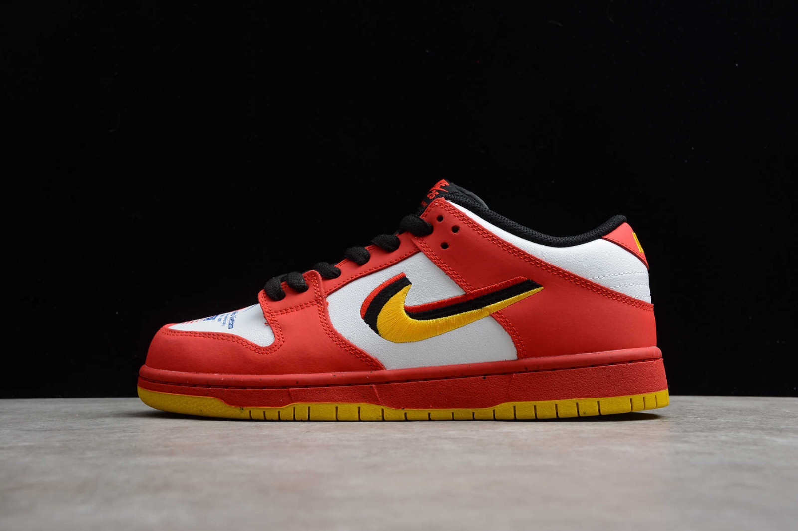 red yellow dunk