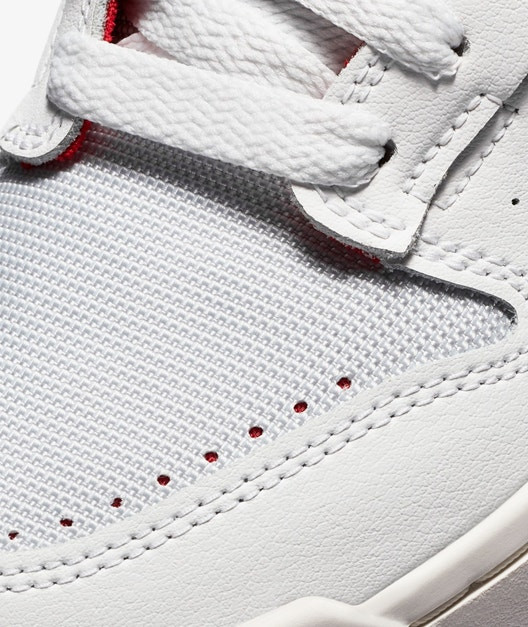 dunk low disrupt red white