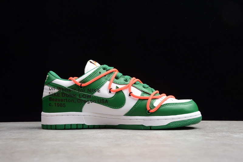 off white x nike dunk low orange