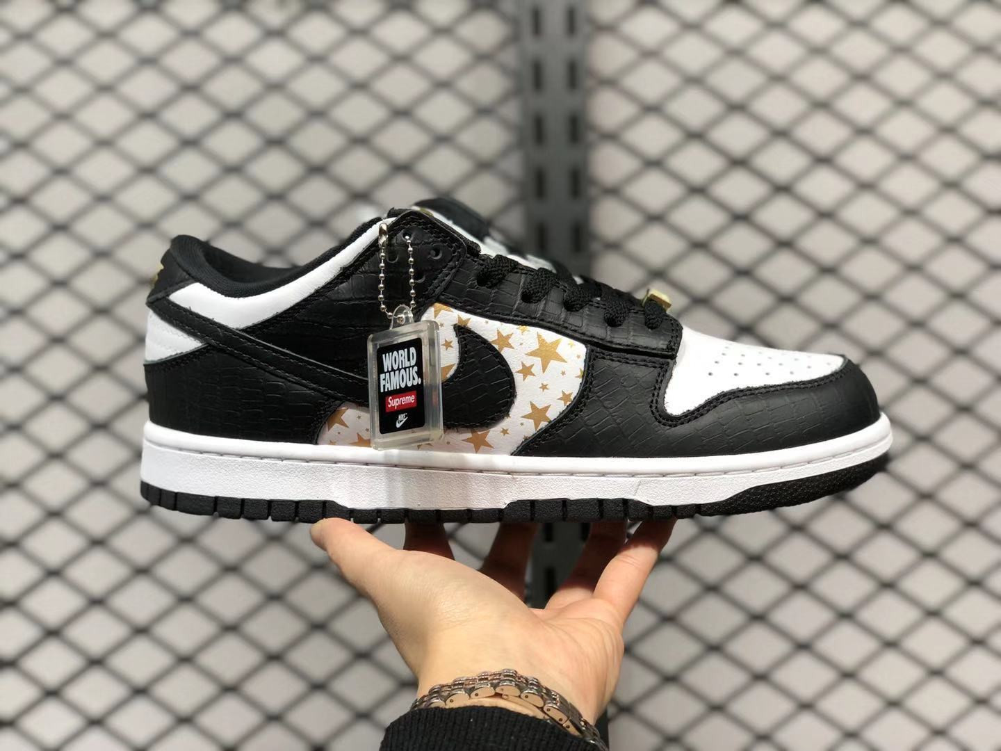 supreme dunk low gold