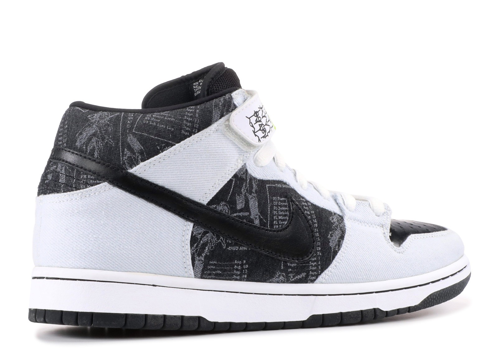 Dunk Mid Premium Heavy Mental Black 314381002 Febbuy