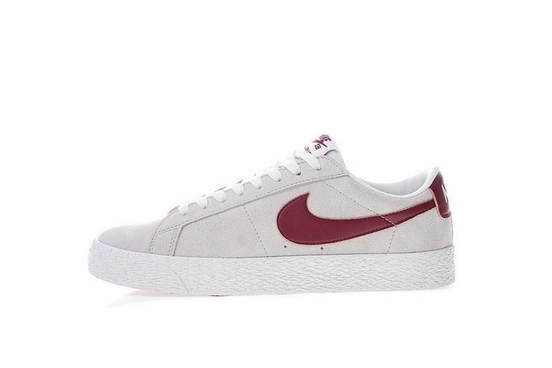 Nike SB Zoom Blazer Low Summit White Dark Team Red 864347-169 Nike SB Zoom Blazer Low Summit White Dark Team Red 864347-169