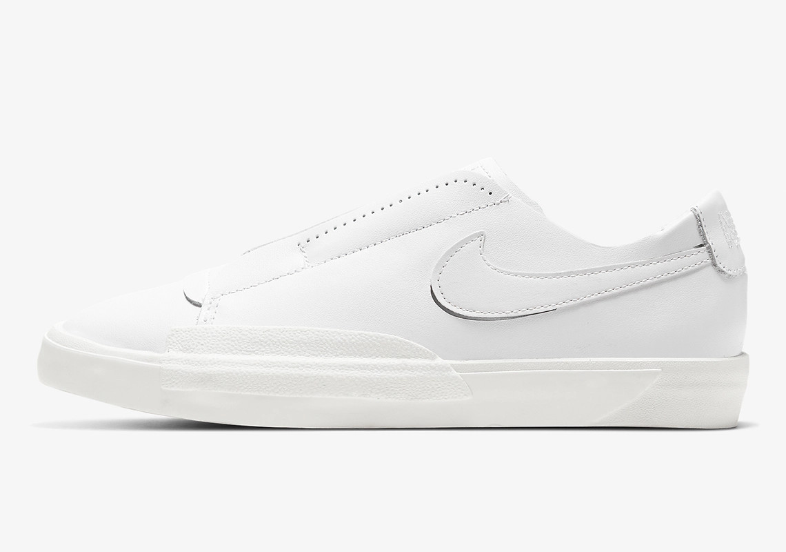 nike sb blazer low white