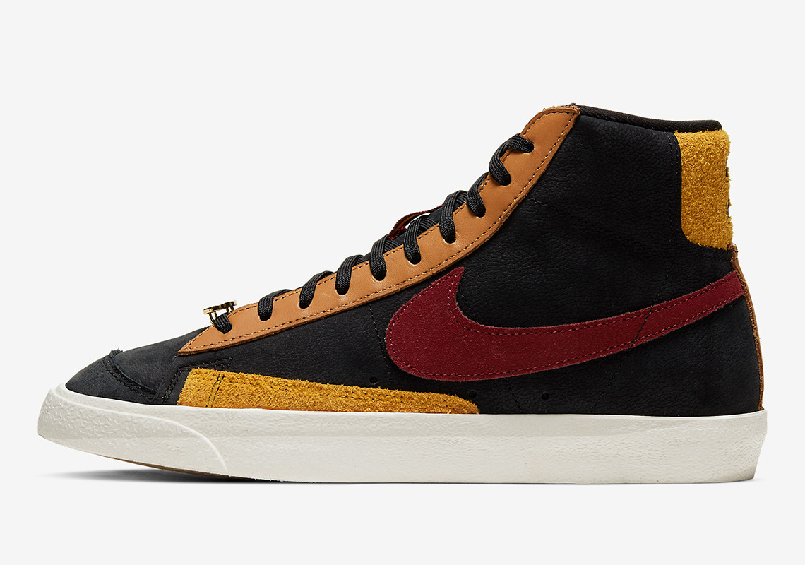 nike blazer mid team red