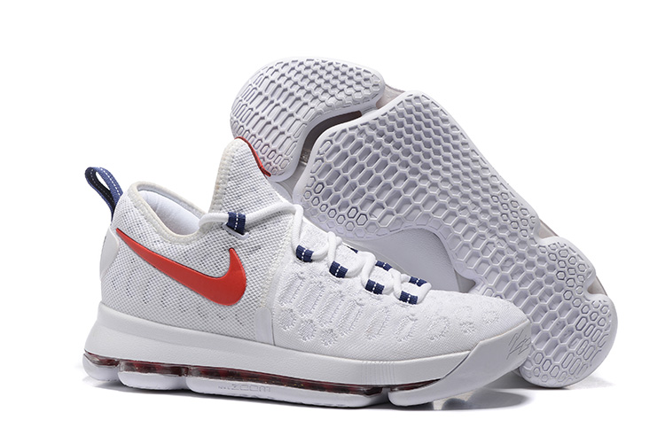kd shoes red and blue