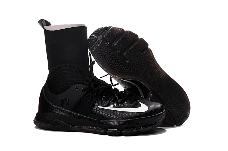 Nike Zoom KD 8 Elite Away VIII Men Basketball Shoes Boots High Black