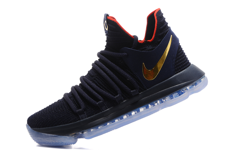 kd shoes black and gold