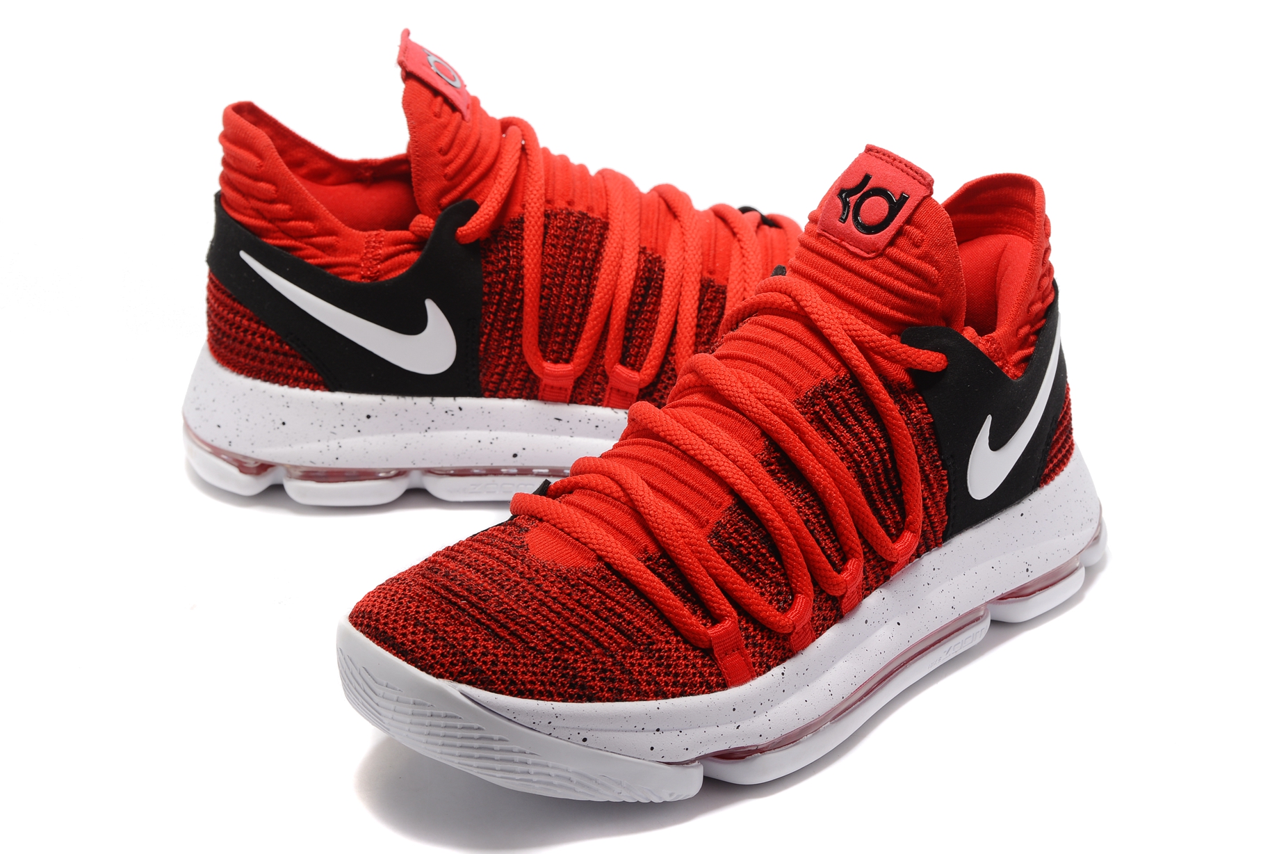 red nike basketball sneakers