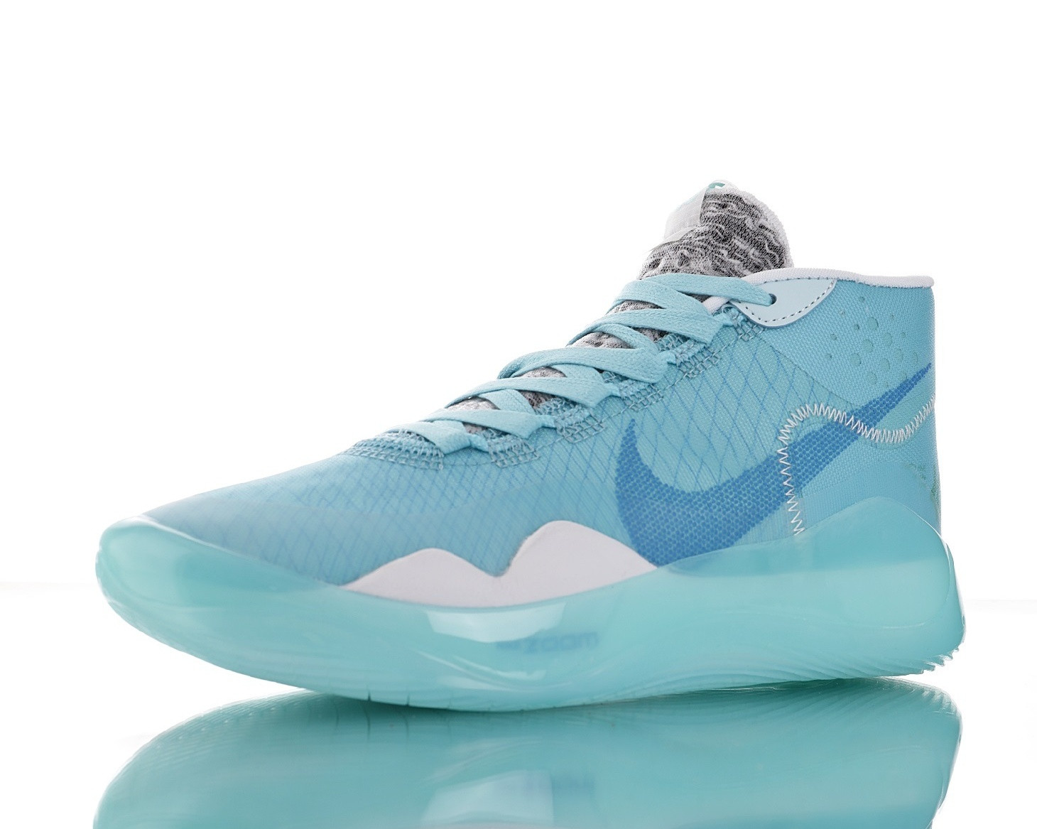 blue nike zoom basketball shoes