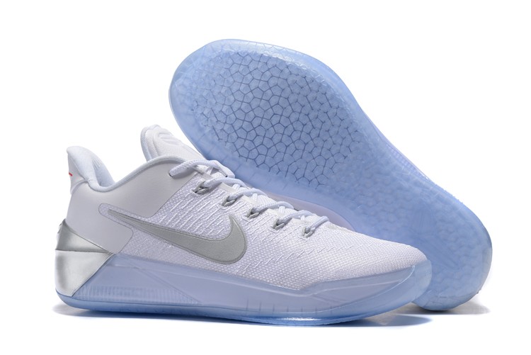 white and silver kobes