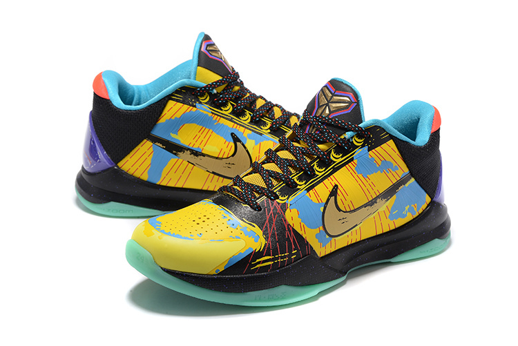 Nike Zoom Kobe V 5 Low Colorful Master Class Luminous Men Basketball