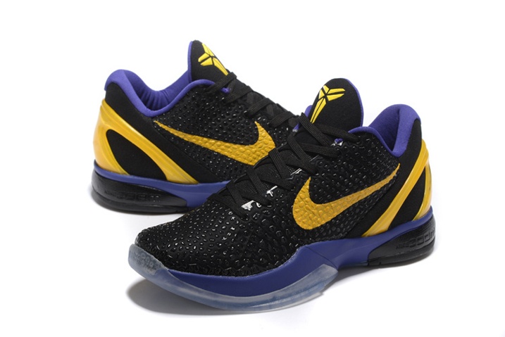 nike kobe purple yellow
