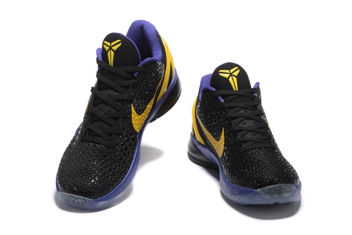 nike zoom kobe vi black and yellow