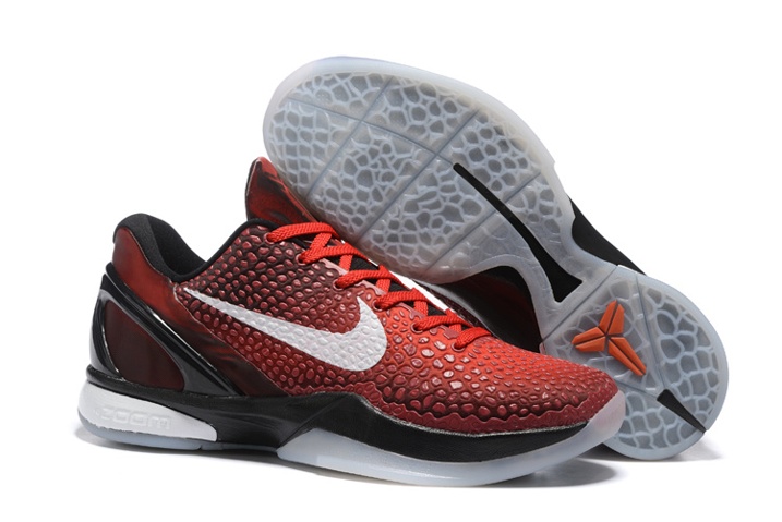 kobe shoes black red and white