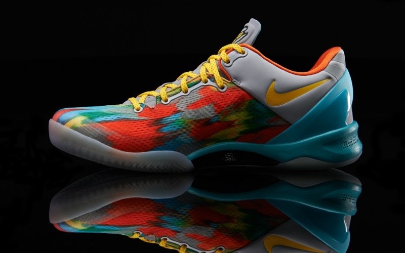 Nike Kobe 8 System âVenice Beachâ Grey/Metallic Silver-Tour Yellow â Sneaker Hello