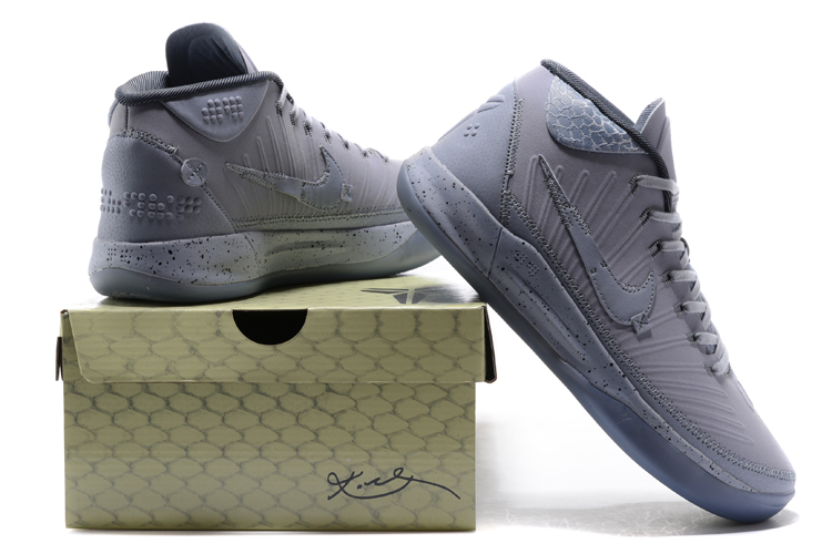 Nike Zoom Kobe XIII 13 ZK 13 Men Basketball Shoes Cold Grey All - Febbuy