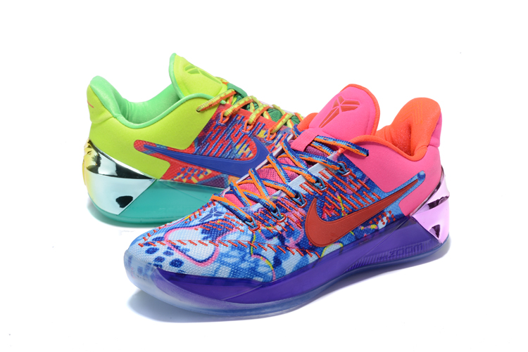 nike basketball shoes rainbow