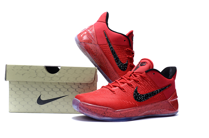 kobe shoes black red and white