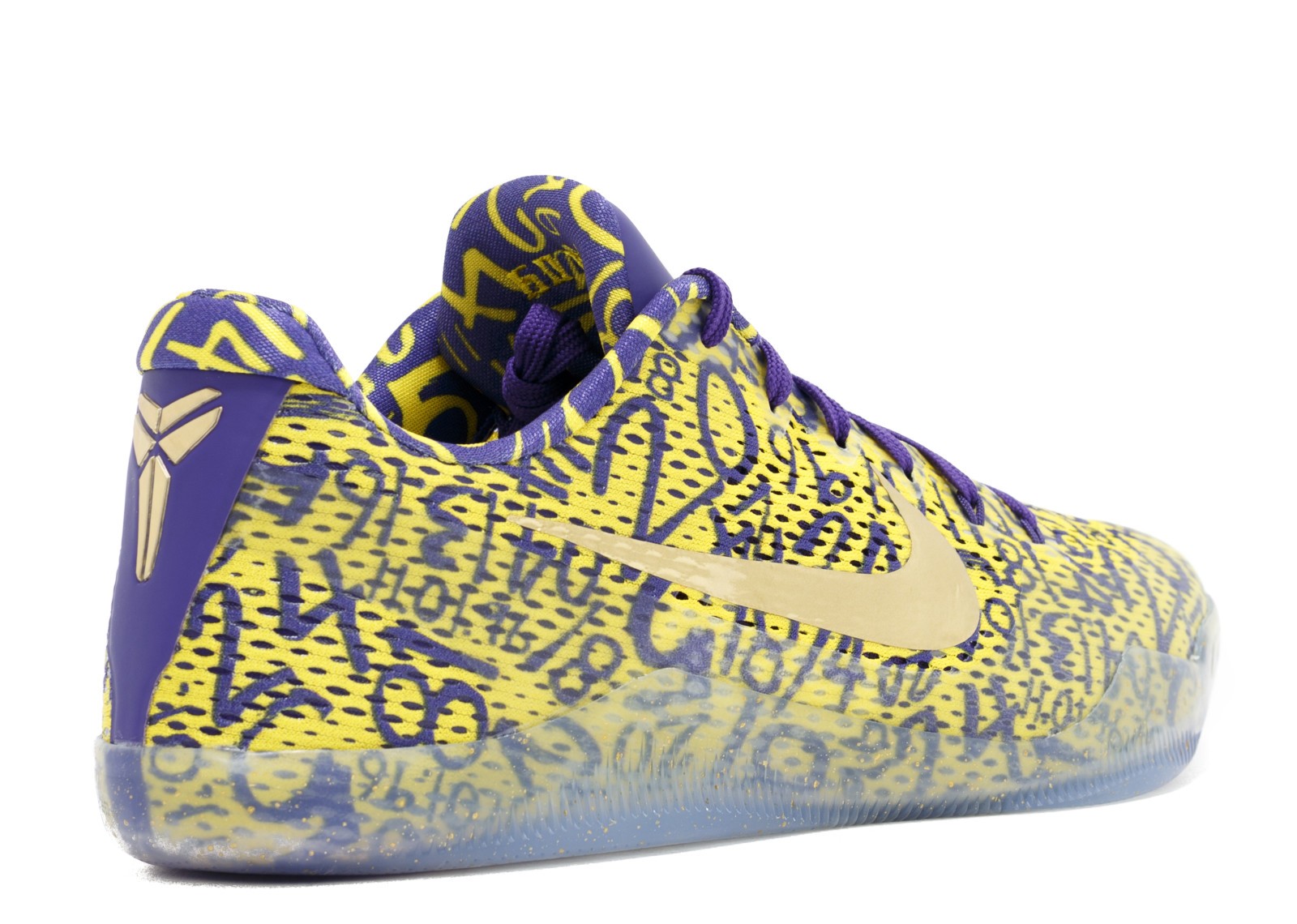 kobe mamba shoes yellow