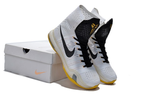 kobe 10 elite high white