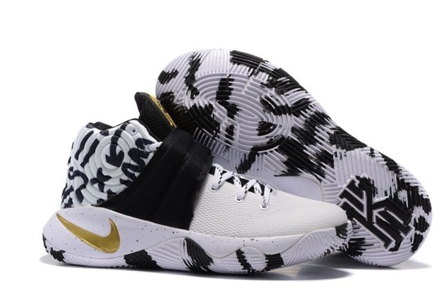 Kyrie 2 Shoes White And Gold