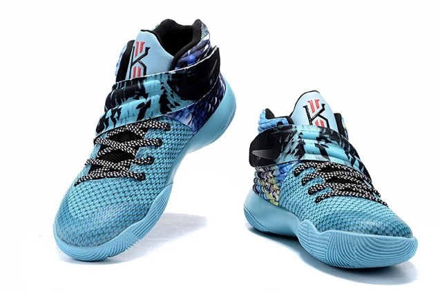 kyrie shoes light blue