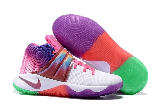 kyrie shoes rainbow