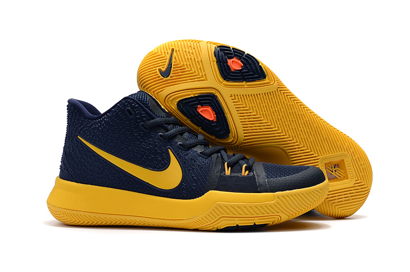 nike basketball shoes blue and yellow