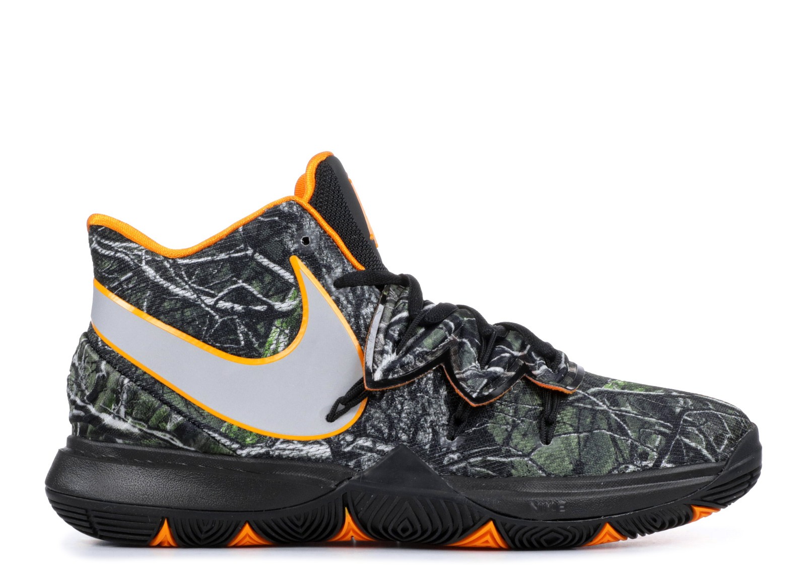 Nike Kyrie 5 GS Taco TV PE Irving Black Orange Reflective ...