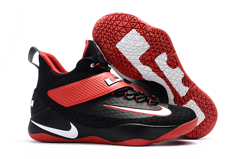 lebron soldier 11 black and red