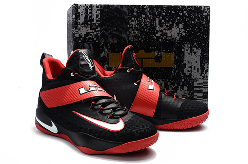 lebron soldier 11 black and red