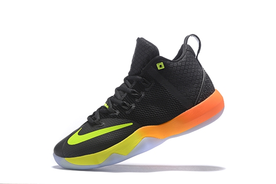 black orange and yellow nikes