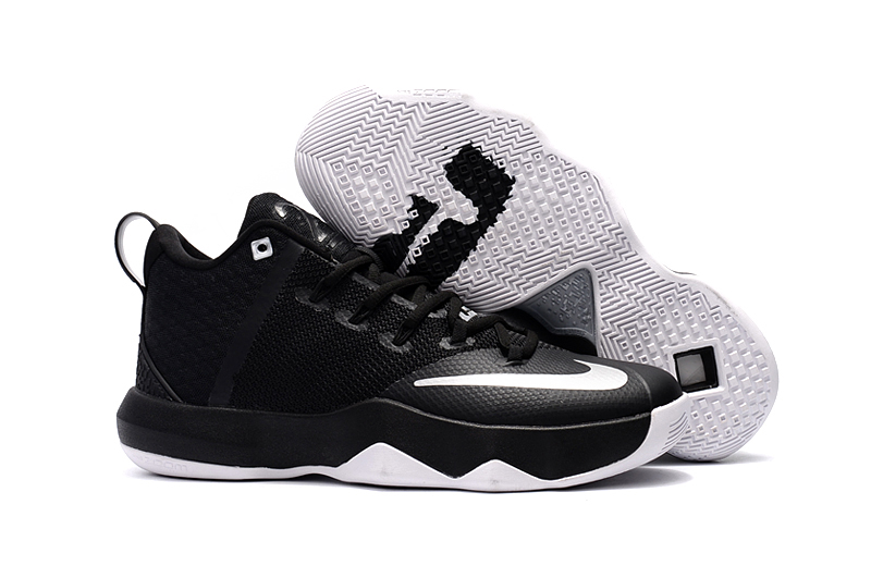 Nike Ambassador IX 9 Lebron Jame Black White Men Basketball Shoes