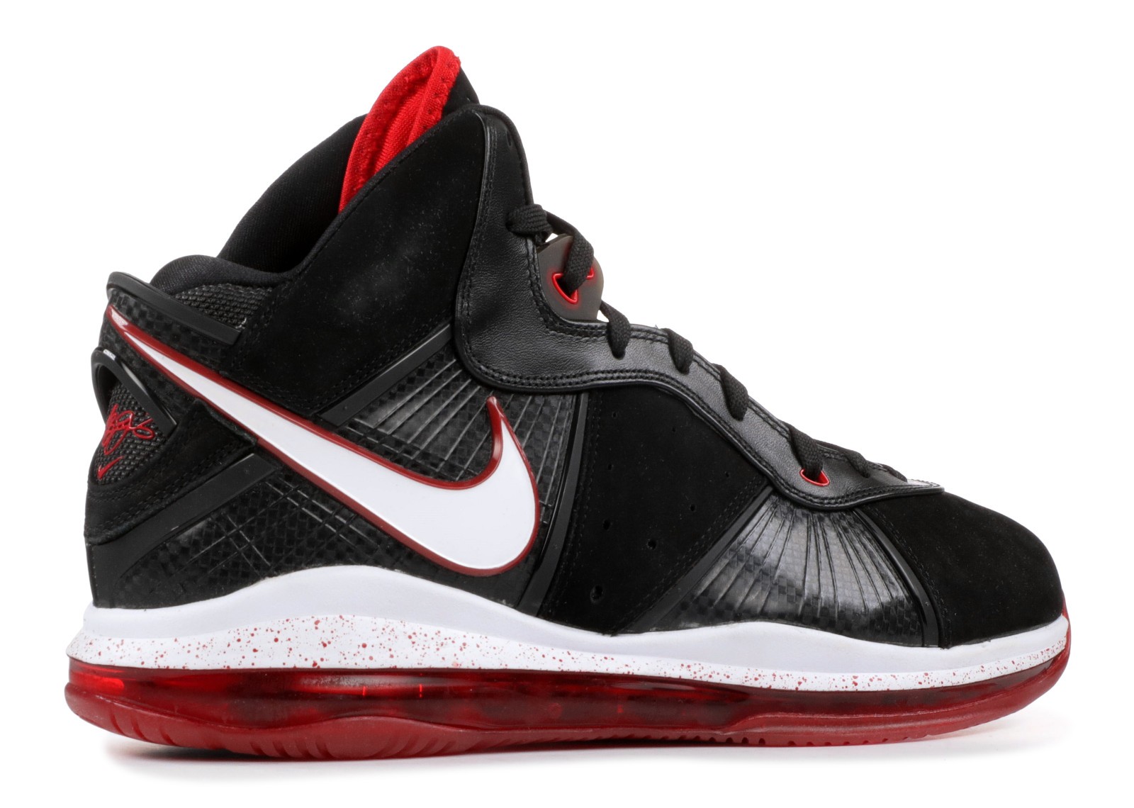 lebron 8 red black