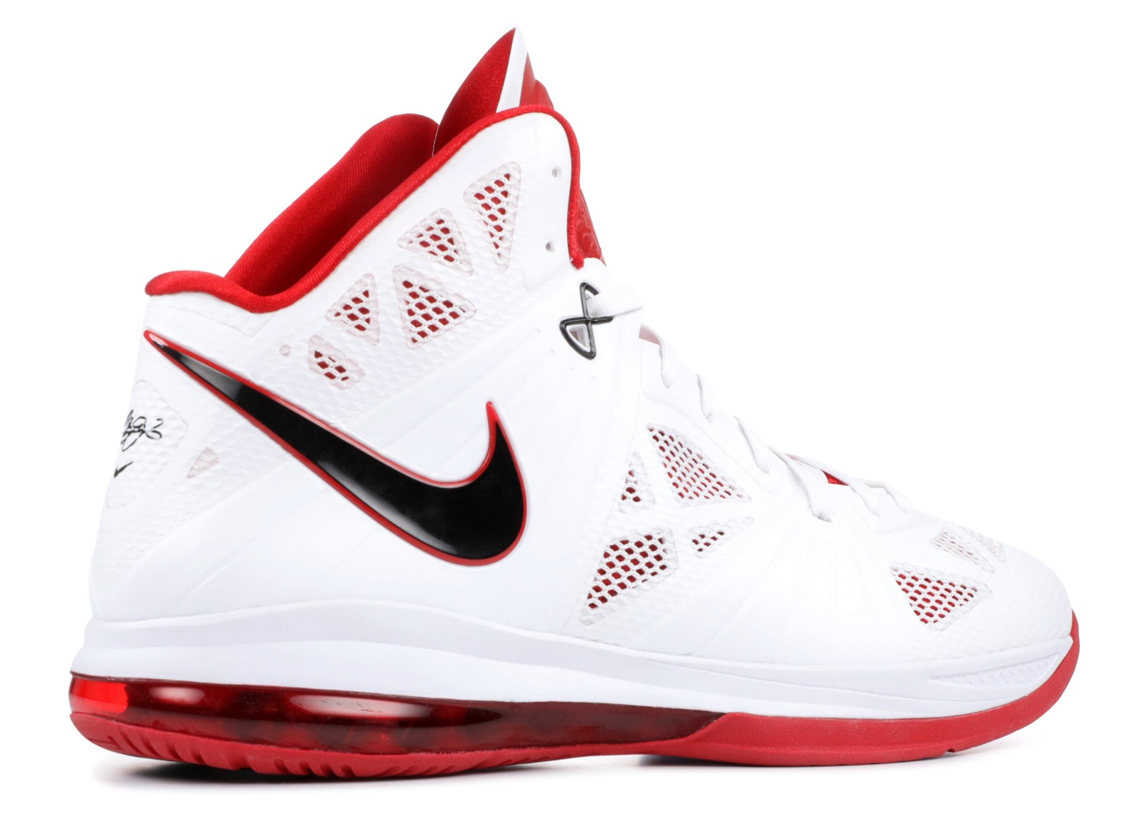 lebron 8 red black