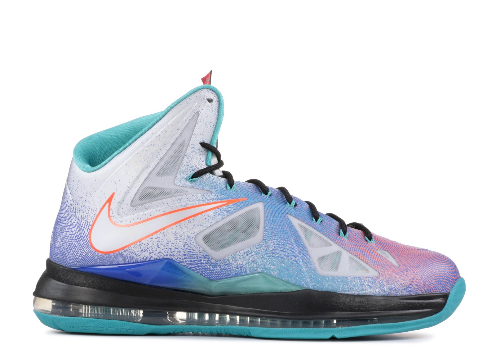 lebron 10 pure platinum on foot