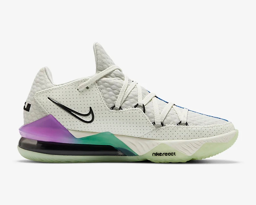 lebron 17 low spruce aura