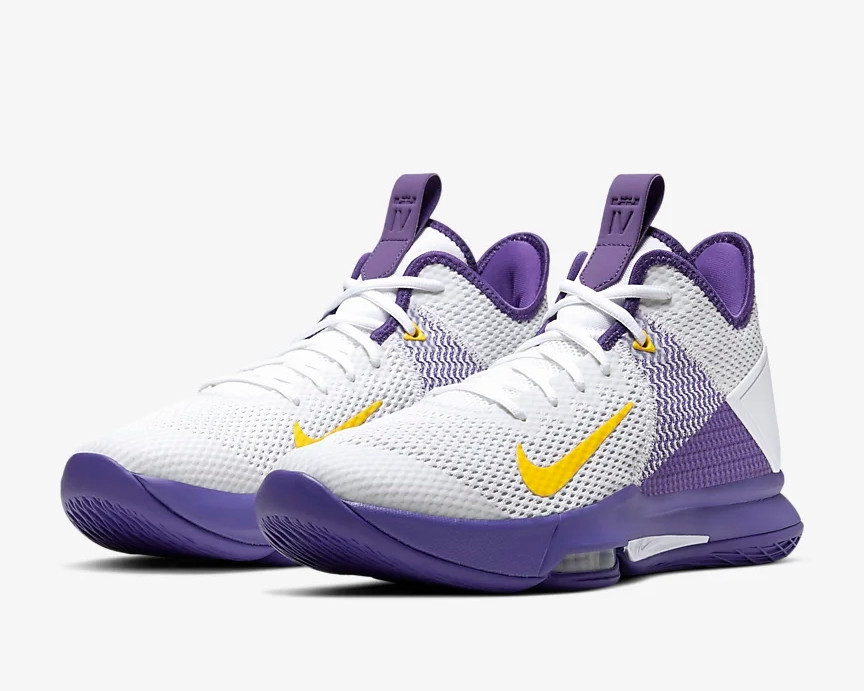 lebron witness 4 white and purple