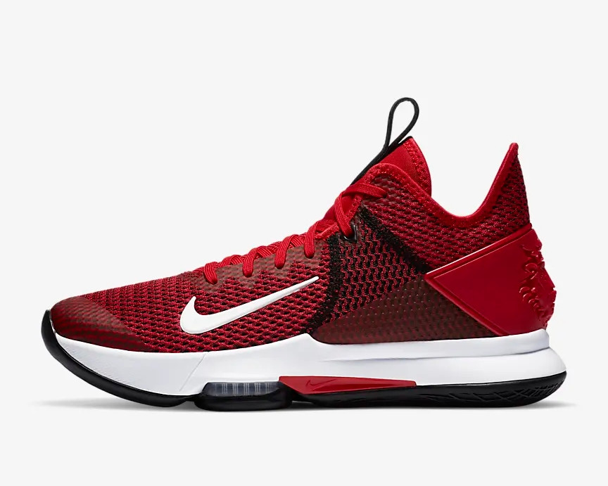 lebron witness 4 black and white